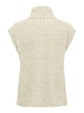 ONLJEANETT LIFE SL RIB HIGHNECK CC KNT Kadın Gray Kazak - 15350359