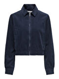 ONLPIPPA CORD BOMBER OTW Kadın Mavi Mont - 15358215