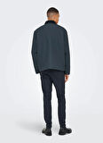 Only & Sons Lacivert Erkek Mont ONSKOSMO PADDED JACKET OTW VD