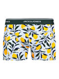 Jack Jones Lemon 3 Lü Paket Erkek Boxer 12286180