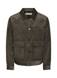 Only & Sons Normal Koyu Kahve Erkek Ceket ONSLANCE CORD JACKET OTW