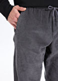 Jack & Jones Bol Paça Gri Erkek Kargo Pantolon 12258138_JPSTKANE CORDUROY JOGGER S