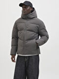 Jack & Jones JJGLOBAL Puffer Jacket | Kapüşonlu Kışlık Erkek Mont 