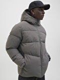 Jack & Jones JJGLOBAL Puffer Jacket | Kapüşonlu Kışlık Erkek Mont 