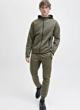 Jack & Jones Dar Yeşil Erkek Eşofman Altı 12261991_JPSTWILL FUSION SWEAT PANT
