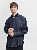 Jack Jones Norrebro Denim Loose Fit Erkek Jean Gömlek 12282775
