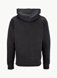 Jack & Jones Kapüşon Yaka Siyah Erkek Sweatshırt 12284013_JORINWOOD WASH SWEAT HOOD