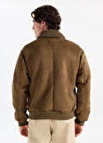 Jack & Jones Açık Kahve Erkek Mont 12282444_JPRCCLUKE BOMBER JACKET SN
