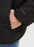 Jack & Jones Siyah Erkek Mont 12283873_JJGLOBAL PUFFER JACKET PLS