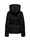 Only Siyah Kadın Mont ONLHARPER LIFE BELTED PREMIUM JACKE