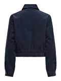 ONLPIPPA CORD BOMBER OTW Kadın Mavi Mont - 15358215