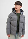 Jack & Jones Gri Erkek Çocuk Şişme Mont 12283847