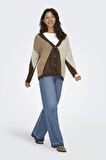 ONLNOEME JQ LS LIFE CARDI V-NECK KNT 