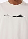 Jack & Jones Bisiklet Yaka Beyaz Erkek T-Shirt 12288521_JPRBLULIFE TEE SS CREW NEC