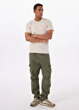 Jack & Jones Bisiklet Yaka Taş Erkek T-Shirt 12288523_JPRBLUPACER TEE SS CREW NE