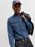 Jack Jones Western Erkek Jean Gömlek 12289219