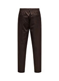 Only & Sons Normal Bel Rahat Kahve Erkek Chino Pantolon ONSCOIL TAPERED 0298 STRING PANT FR