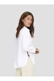 ONLBERSA LS SLIT DETAIL SHIRT  WVN CC Kadın Beyaz Gömlek - 15364453