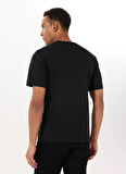 Jack & Jones Bisiklet Yaka Siyah Erkek T-Shirt 12288506_JCOOLE TEE SS CREW NECK BS