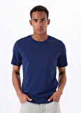 Jack & Jones Bisiklet Yaka Lacivert Erkek T-Shirt 12288524_JORSTUDIO TEE SS CREW NECK