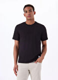 Jack & Jones Bisiklet Yaka Siyah Erkek T-Shirt 12288524_JORSTUDIO TEE SS CREW NECK