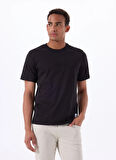 Jack & Jones Bisiklet Yaka Siyah Erkek T-Shirt 12288524_JORSTUDIO TEE SS CREW NECK
