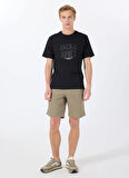 Jack & Jones Bisiklet Yaka Siyah Erkek T-Shirt 12288525_JCOTONAL TEE SS CREW NECK
