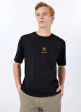 Jack & Jones Bisiklet Yaka Siyah Erkek T-Shirt 12288517_JORANIMAL TEE SS CREW NECK
