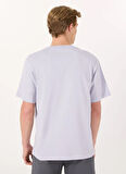 Jack & Jones Bisiklet Yaka Açık Mor Erkek T-Shirt 12288517_JORANIMAL TEE SS CREW NECK