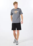 Jack & Jones Bisiklet Yaka Füme Erkek T-Shirt 12288515_JORSPLASH TEE SS CREW NECK