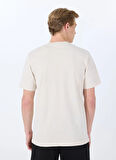 Jack & Jones Bisiklet Yaka Taş Erkek T-Shirt 12288527_JCOAIR TEE SS CREW NECK BS