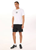 Jack & Jones Bisiklet Yaka Beyaz Erkek T-Shirt 12288570_JCOBARCODE TEE SS CREW NEC