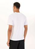 Jack & Jones Bisiklet Yaka Beyaz Erkek T-Shirt 12288570_JCOBARCODE TEE SS CREW NEC