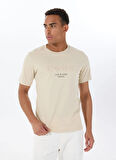 Jack & Jones Bisiklet Yaka Gri Erkek T-Shirt 12288526_JCOBEYOND TEE SS CREW NECK