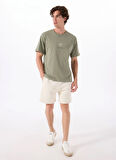 Jack & Jones Bisiklet Yaka Füme Erkek T-Shirt 12288516_JORMINDFUL TEE SS CREW NEC