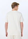 Jack & Jones Bisiklet Yaka Koyu Beyaz Erkek T-Shirt 12288566_JORX90 TEE SS CREW NECK BS