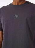 Jack & Jones Bisiklet Yaka Füme Erkek T-Shirt 12288374_JPRBLULOGO TEE SS CREW NEC