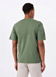 Jack & Jones Bisiklet Yaka Koyu Yeşil Erkek T-Shirt 12288374_JPRBLULOGO TEE SS CREW NEC