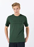 Jack & Jones Bisiklet Yaka Koyu Yeşil Erkek T-Shirt 12288523_JPRBLUPACER TEE SS CREW NE