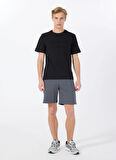 Jack & Jones Bisiklet Yaka Siyah Erkek T-Shirt 12288523_JPRBLUPACER TEE SS CREW NE