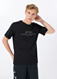 Jack & Jones Bisiklet Yaka Siyah Erkek T-Shirt 12288375_JORREMINDER TEE SS CREW NE
