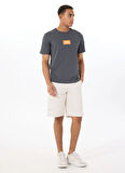 Jack & Jones Bisiklet Yaka Füme Erkek T-Shirt 12288519_JPRBLUZOEY TEE SS CREW NEC