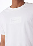 Jack & Jones Bisiklet Yaka Beyaz Erkek T-Shirt 12288524_JORSTUDIO TEE SS CREW NECK