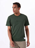 Jack & Jones Bisiklet Yaka Koyu Yeşil Erkek T-Shirt 12288524_JORSTUDIO TEE SS CREW NECK