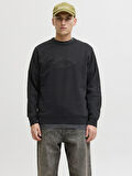 Jack Jones Bleecker Brandıbg Relax Fit Erkek Sweat 12286775