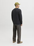 Jack Jones Bleecker Brandıbg Relax Fit Erkek Sweat 12286775