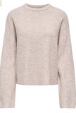 ONLY KADIN ONLSIMONI L/S O-NECK BEJ KAZAK - 15368976