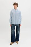 Jack & Jones JJESUMMER Linen Blend Erkek Keten Karışımlı Uzun Kollu Gömlek Yazlık 