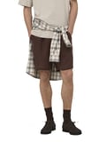 ONSLAURENCE LINEN BLEND SHORTS NOOS Erkek Kahverengi Şort - 22036246