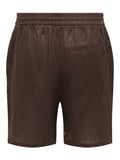 ONSLAURENCE LINEN BLEND SHORTS NOOS Erkek Kahverengi Şort - 22036246